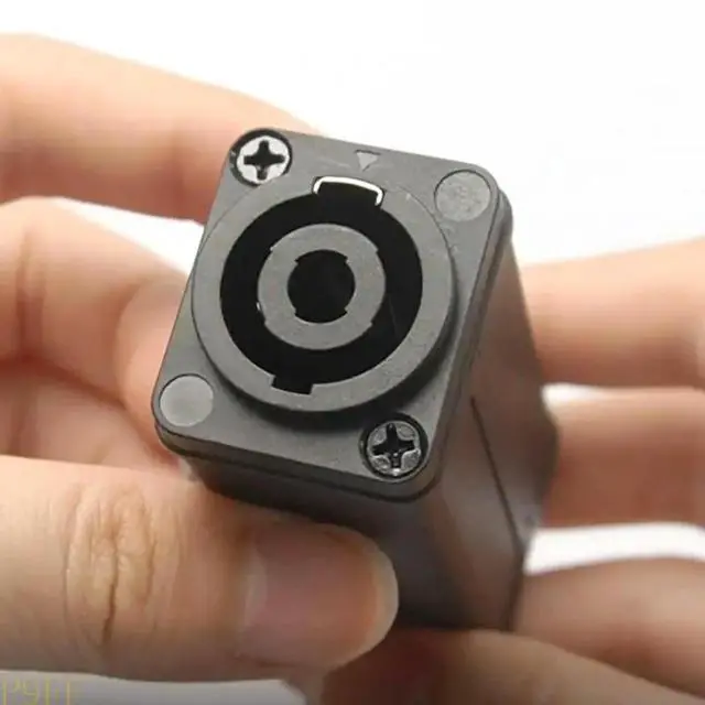 Alt view image 5 of 6 - 4 Conductor NL4FC Speaker Coupler Adapter Female To Female Connector For Professional Auditory System Extensions