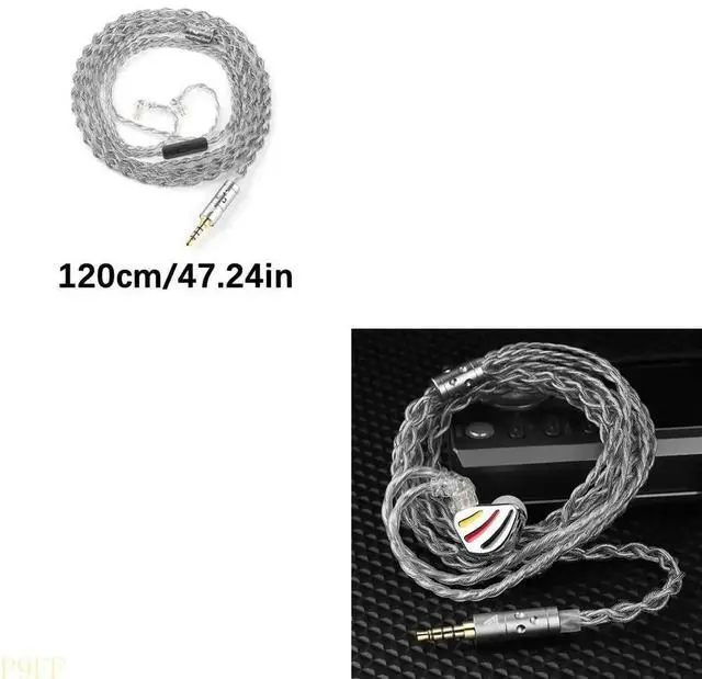 Main image of Braided Wire with Low Resistance Copper Sound Cord Stable Sound Connection