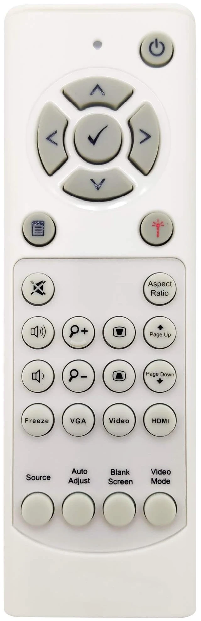Main image of INTECHING TSKB-IR02 Projector Remote Control Replacement