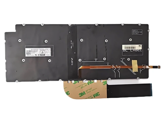 Alt view image 3 of 3 - Laptop Replacement Latin Spanish Layout for Dell inspiron 13 5390 5391 7306 7390 7391, inspiron 14 5405 5406 5490 5493 5498 7405 7490 7491 Laptop Keyboard Black with Backlit