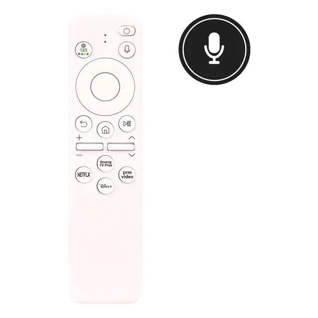 Alt view image 2 of 5 - BN59-01439D PERFASCIN Replace Voice Remote Control Fit for Samsung TV ONE SolarCell Eco TM2361E BN5901439D QA32LS03CBWXXY QA32LS03CBW QA32LS03CB QA32LS03C LS03C The Frame QLED Smart TV