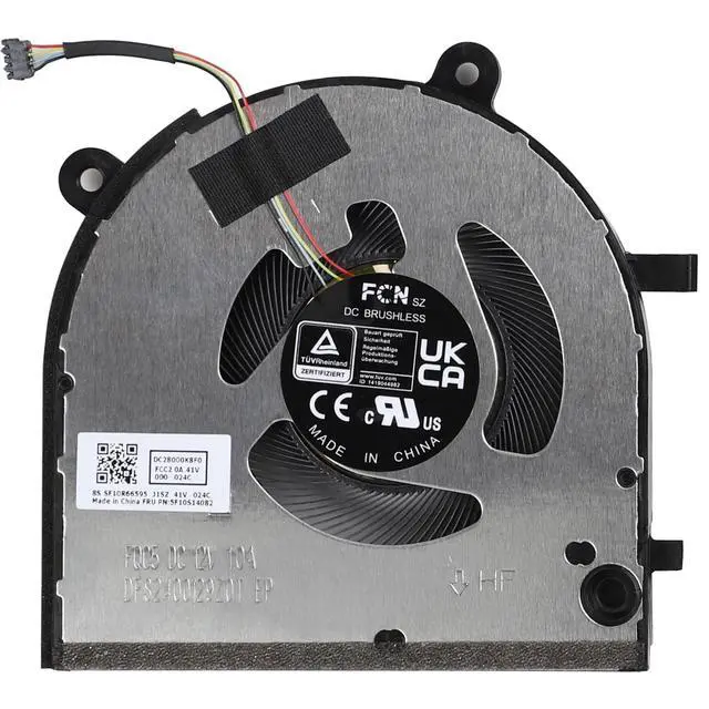 Alt view image 3 of 5 - CPU+GPU Cooling Fan for Lenovo Ideapad 5 Pro 16IRH8 16APH8 16ARP8 (12V)