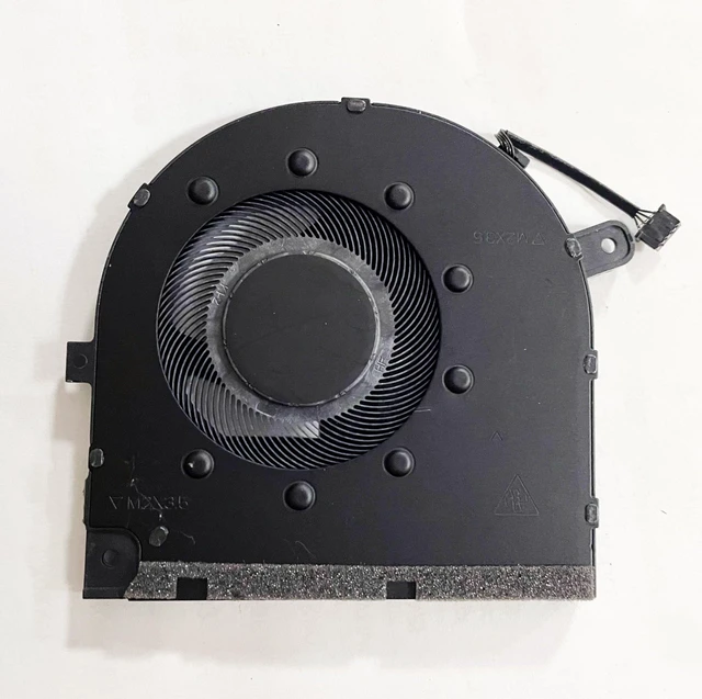 Alt view image 2 of 5 - Fleshy Leaf CPU+GPU Cooling Fan Replacement for HP Envy 15-EY 15-EW 15T-EW