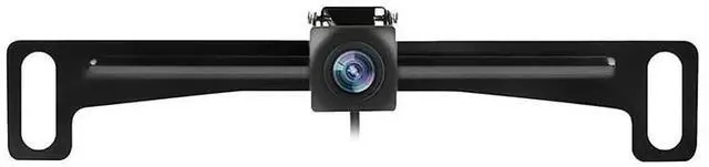 Main image of Vlicevrn Car Rear View HD CCD License Plate Frame Wide View Angle Night Vision Backup Parking Waterproof IP68 Vehicle Camera for Cars SUVs Pickups Trucks RVs (Fisheye Fixed Line Camera)
