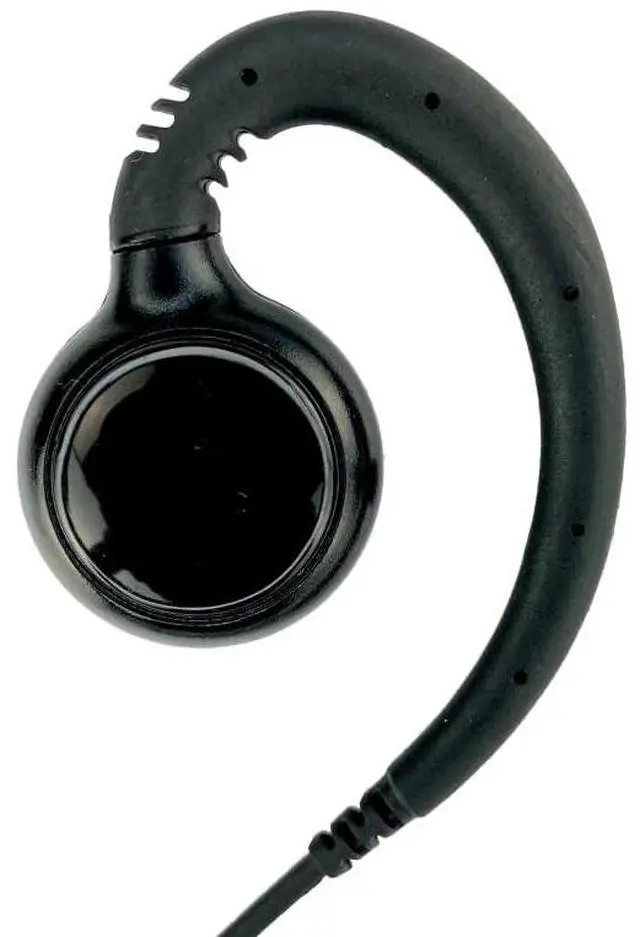 Alt view image 5 of 5 - EH Swivel Earpiece with Microphone and PTT (for Motorola APX)