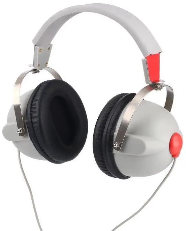 Alt view image 2 of 5 - Pryqutia Audiometer Headsets Headphone, 3dB Audiometric Hearing Screening Headphone for Tdh39 Dd45 Audiometer, Air Conduction Earphone with Audiocups Noise Reducing