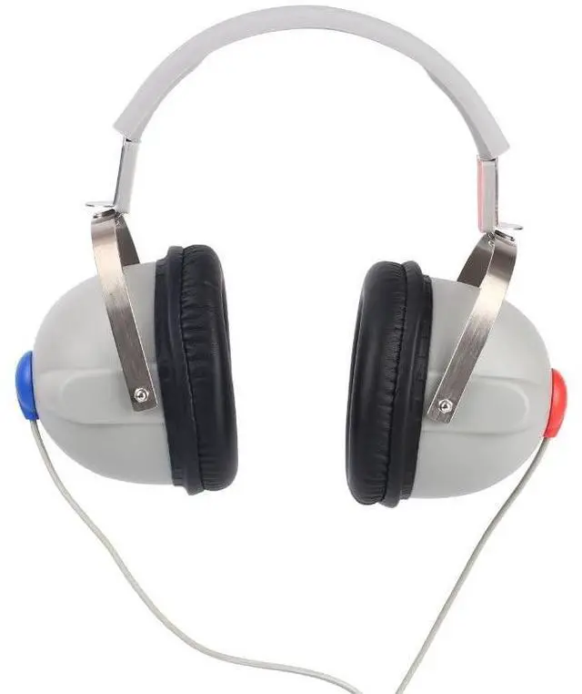 Alt view image 3 of 5 - Pryqutia Audiometer Headsets Headphone, 3dB Audiometric Hearing Screening Headphone for Tdh39 Dd45 Audiometer, Air Conduction Earphone with Audiocups Noise Reducing