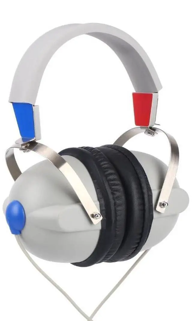 Alt view image 5 of 5 - Pryqutia Audiometer Headsets Headphone, 3dB Audiometric Hearing Screening Headphone for Tdh39 Dd45 Audiometer, Air Conduction Earphone with Audiocups Noise Reducing