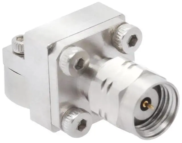 Alt view image 2 of 3 - withwave's End Launch 1.85 mm Connector, DC to 67 GHz, 50 Ohm, Male Type, Low Profile, Stainless Steel Body