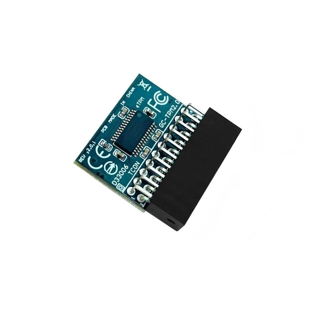 Alt view image 2 of 5 - JINTAI LPC 20Pin TPM2.0 Module for Gigabyte B150/B250 Motherboards