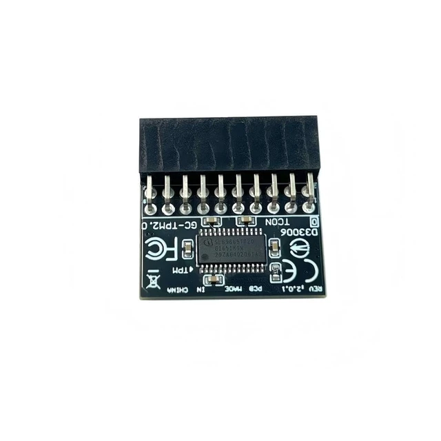 Alt view image 5 of 5 - JINTAI LPC 20Pin TPM2.0 Module for Gigabyte B150/B250 Motherboards