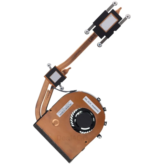Alt view image 5 of 5 - Deal4GO CPU Cooling Fan & Heatsink Thermal 00UR843 00UR842 Replacement for Lenovo Thinkpad T560 P50s W550s (Discrete GPU)