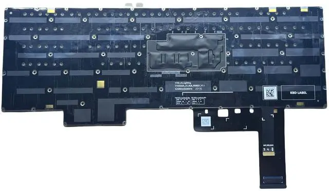 Alt view image 3 of 5 - New Keyboard for Lenovo Legion 7-15 7-15IMH 7-15 IMH05 7-15 IMHG05 Y750-15 Laptop US Layout V193020A US RGB Backlight SUNREX SN30USHW Gray