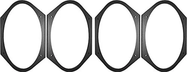 Main image of 5x7" / 6x8" Speaker Spacers Depth Extender Extending Rings - 1/4" thick - 2 Pair - SSK68 - Stackable - Perfect For Framing Fiberglass Enclosures
