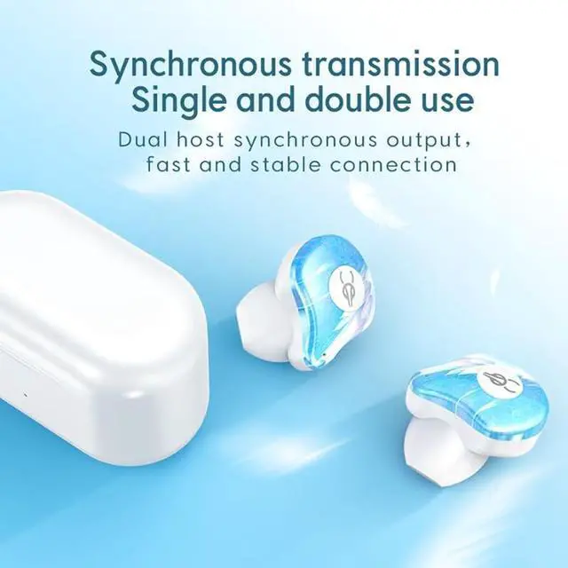Alt view image 4 of 5 - Sabbat X12 Ultra 2025 new Wireless EarbudsCVC 8.1 Noise Reduction,Hi-Fi Stereo Sound,30H Long Battery Life,in-Ear Headphones for Sports&Work,Compatible with iPhone,Samsung,iOS,Android(Star Cloud)
