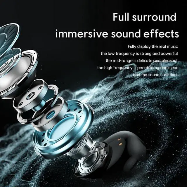 Alt view image 5 of 5 - Sabbat X12 Ultra 2025 new Wireless EarbudsCVC 8.1 Noise Reduction,Hi-Fi Stereo Sound,30H Long Battery Life,in-Ear Headphones for Sports&Work,Compatible with iPhone,Samsung,iOS,Android(Star Cloud)