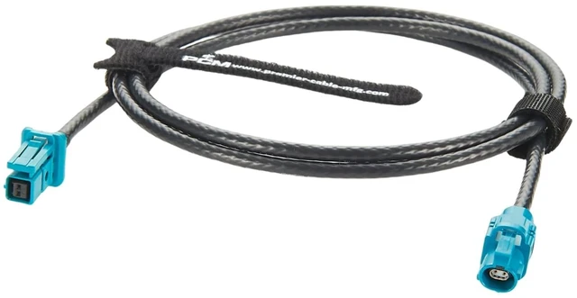 Main image of Original Rosenberger H-MTD Female to TE MATEnet Female Automotive Ethernet Cable 1Gbps E6K10A-1BZZ5-Z to 2302510-9 Shielded Connector 100/1000BASE-T1 for ADAS Camera, ECU, IVI Networking(1M/3.28FT)