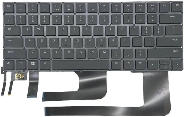 Main image of Laptop Keyboard for Razer Blade Pro RZ09-0287 RZ09-0330 12920528-00 2H-BCVUSR50111 11288412920528000AP00193 911100163920 NBLCV NBLCW US CV 118 3920 A01 US Layout Black RGB Backlight