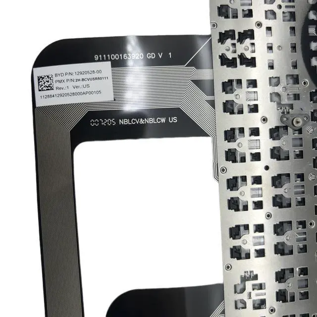 Alt view image 5 of 5 - Laptop Keyboard for Razer Blade Pro RZ09-0287 RZ09-0330 12920528-00 2H-BCVUSR50111 11288412920528000AP00193 911100163920 NBLCV NBLCW US CV 118 3920 A01 US Layout Black RGB Backlight