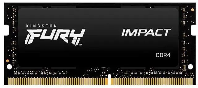 Main image of Kingston Fury Impact 8 GB 3200MHz DDR4 CL20 Laptop Memory Single Module KF432S20IB/8