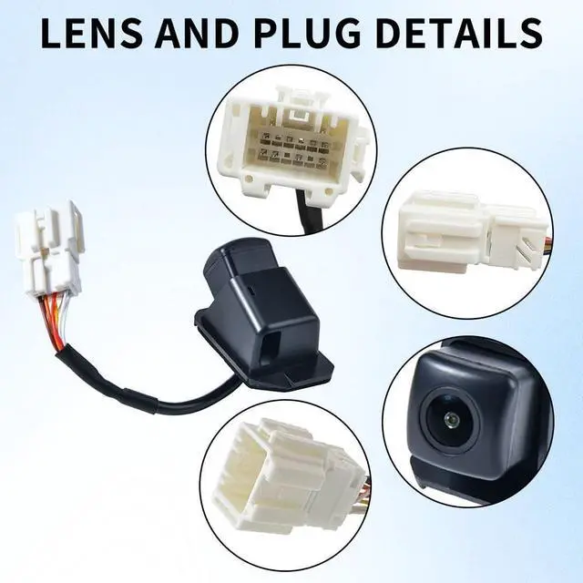Alt view image 3 of 5 - Rear View Backup Camera Fits for 2013-2015 Acura RDX Park Assist Camera Replaces 39530TX4A01 39530-TX4-A01