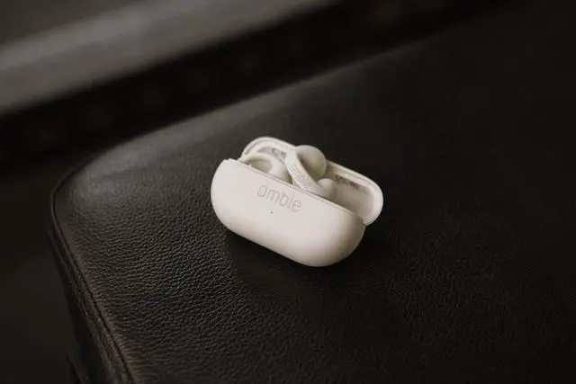 Alt view image 5 of 5 - ambie Sound earcuffs AM-TW02, Open Ear Wireless Earphones for Comfort, Bluetooth 5.3 Earbuds for Sports, Running, and Workouts ^^ 6 hr Play Clip-on Ear Cuff