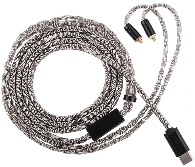 Main image of Linsoul Tripowin Zonie 16-Core Silver-Plated SPC IEM Cble w/Omni Mic
