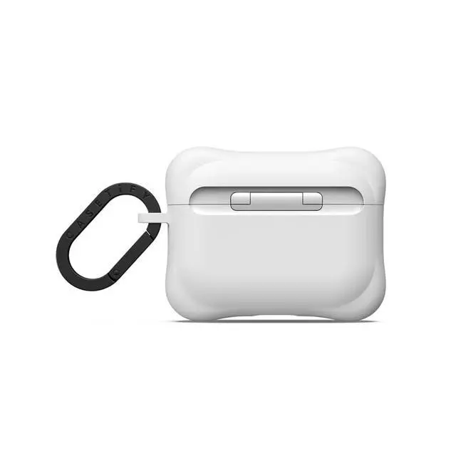 Alt view image 3 of 3 - CASETiFY Ripple Airpods Pro (3rd Gen) Case with Ring - White