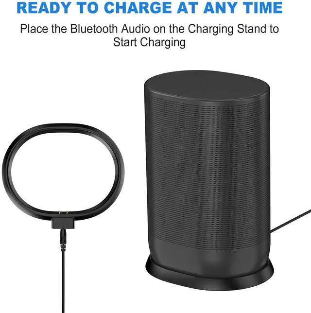 Alt view image 2 of 5 - Soarking Charging Base for Sonos Move Gen 2nd and 1st with 45W Adapter(Black)