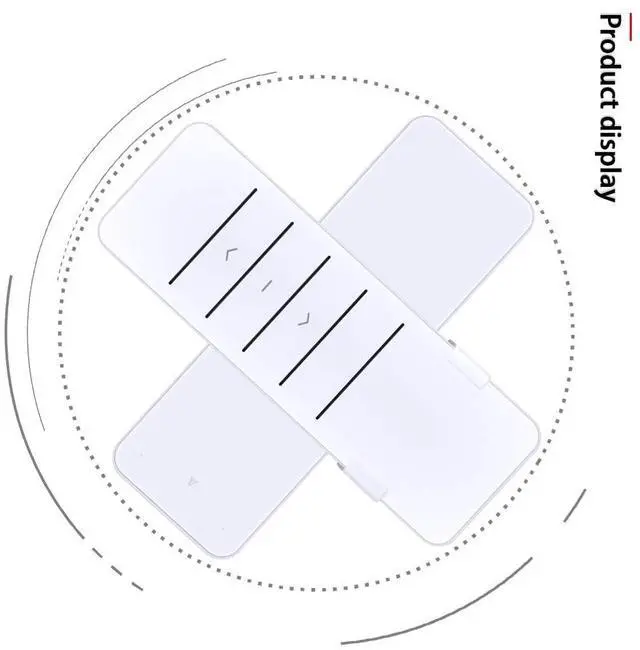 Alt view image 3 of 5 - Snrigw Replacement Remote Control for AOK Motors AC123-01 1 Channel Wireless RF 433.92MHz Controller Transmitter for Electric Roller Blinds, Motorized Shades & Window Treatments
