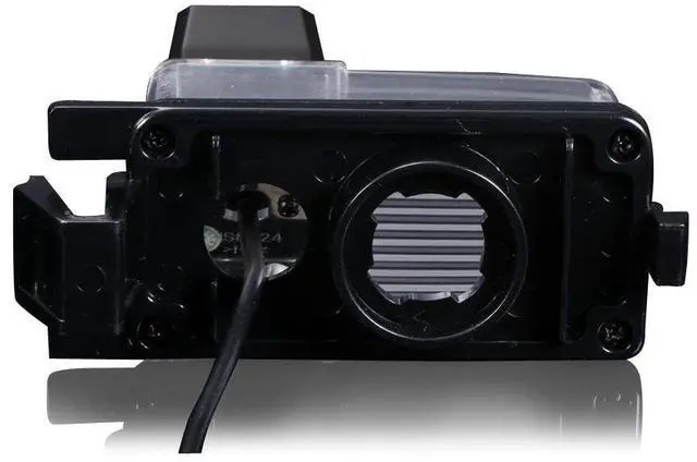 Alt view image 3 of 5 - 1280 x 720 Pixels 1000TV Lines 18 mm Lens car Number Plate Light Rear View Camera, Replacement for Tiida Hatchback/Livina/Skyline R35 GTR/250GT/Fairlady 350Z/370Z/CUBE/Geniss