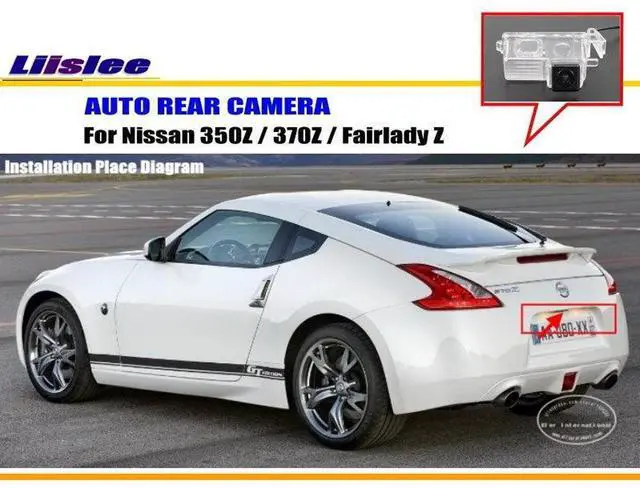 Alt view image 5 of 5 - Navinio Vehicle Backup Cameras, LED Night Vision Car Rearview Reverse Camera for Nissan -370Z 350-Z Tiida Lavina Skyline R35 350GT 370z Fairlady