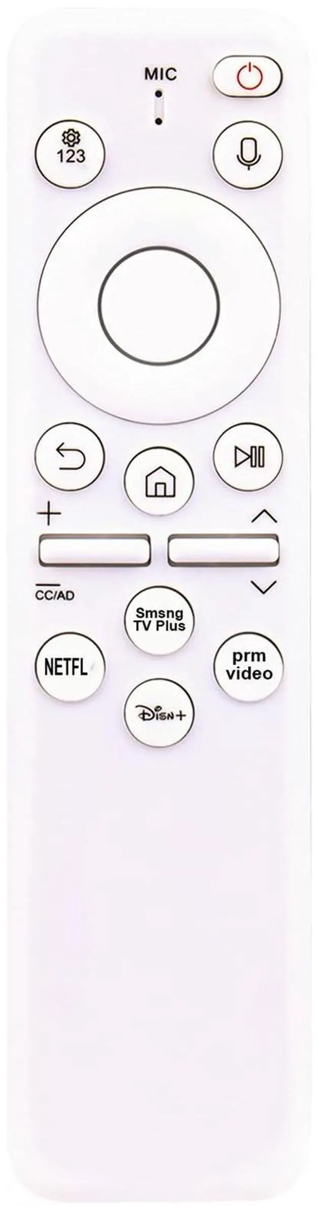 Main image of BN59-01456A Voice Replace Remote Applicable for Samsung The Frame QLED 4K TV LS03D LS03DD LS01D Series QN65LS03DDFXZA LS32DM703UNXZA LS32DM801UNXZA QN65LS01DAFXZA QN55LS03DDFXZA QN55LS03DAFXZA