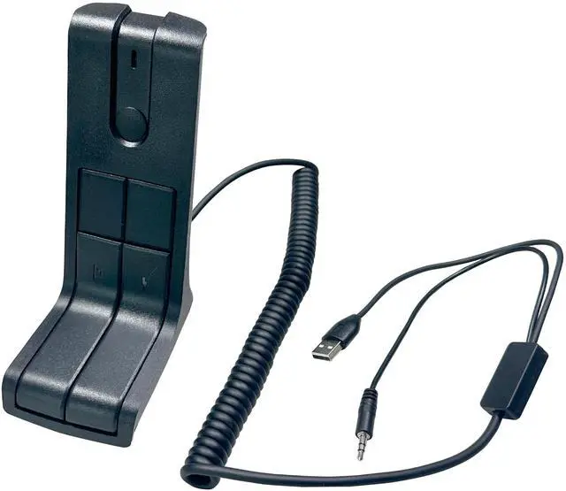 Main image of PRYME DMC-1F3-USB - Desk top Dispatch Style Mic with USBA and 3.5/3c connectors for Typical Computer Applications Such as Kenwood KAS-20, Zello, ESChat and TASSTA. PTT Press generates F3 Command