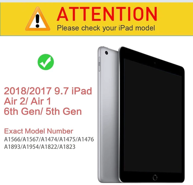 Alt view image 2 of 5 - Bxgolkgd Tablet Case for iPad 9.7 Inch (2017/2018 Model,5th/6th Generation),Shockproof Stand Cover with Heat Dissipation,Auto Wake/Sleep Function,Starry Night Deer