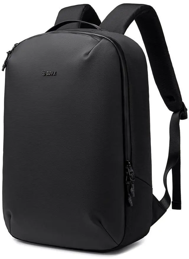 Main image of BJIAX Laptop Backpack for Men Women, 17 Inch Black Lightweight Waterproof Business Backpack, Anti-Theft Work Computer Bag, Durable Daypack Casual Backpack for Work College Weekender Travel