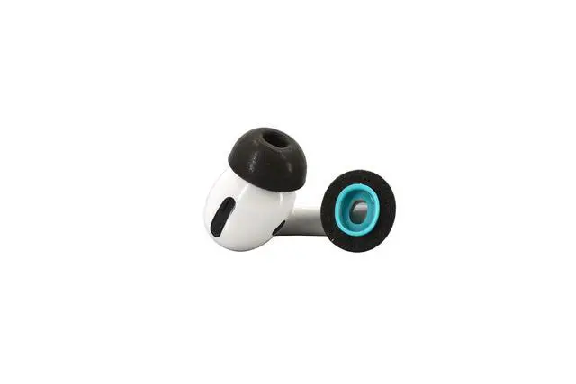 Alt view image 3 of 5 - Dekoni Bulletz Memory Foam Ear Tips for AirPods Pro and AirPods Pro 2 ^^ Replacement Ear Tips
