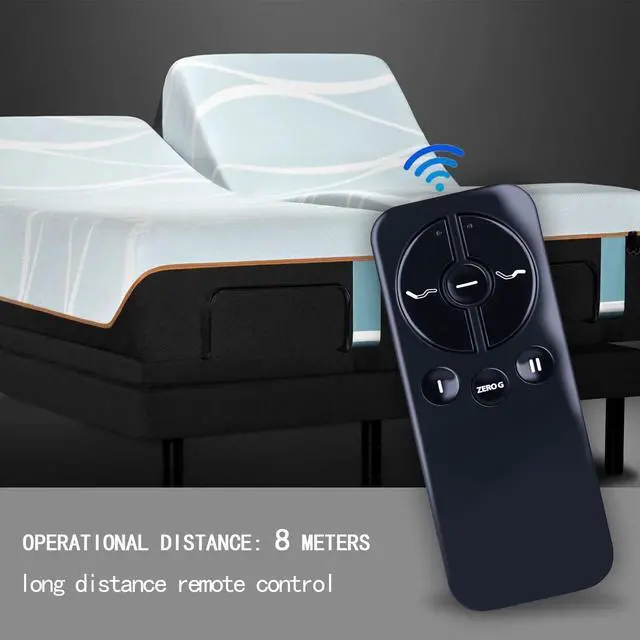Alt view image 2 of 5 - New Replacement Remote Control Compatible with Ease 2.0/3.0/4.0 Remote for Tempurpedic/Sealy/Adjustable Beds Bases JLDK.30.04.07 RF368C