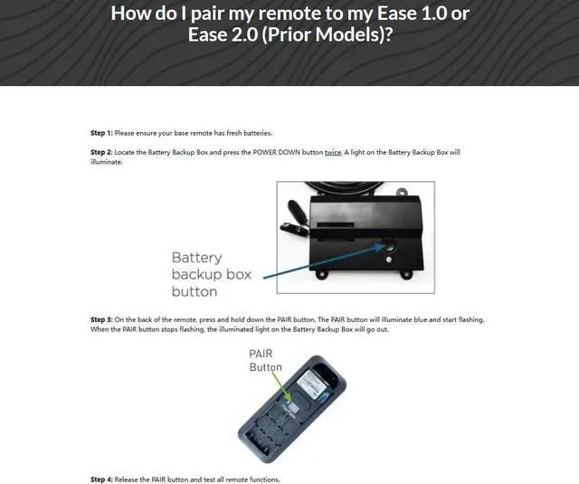 Alt view image 4 of 5 - New Replacement Remote Control Compatible with Ease 2.0/3.0/4.0 Remote for Tempurpedic/Sealy/Adjustable Beds Bases JLDK.30.04.07 RF368C