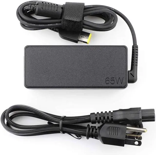 Alt view image 2 of 5 - 65W 45W Square Tip Charger for Lenovo ThinkCentre M75q Gen 2 11JJ 11JK 11JL 11JM Desktop 20V 3.25A Power Supply Adapter Cord
