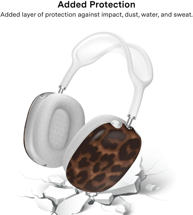 Alt view image 5 of 5 - VELVET CAVIAR Case Cover for AirPods Max 2 & 1 - Cute Protective Headphone Accesssories (It Girl Leopard)