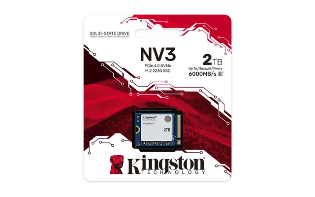 Alt view image 3 of 4 - Kingston NV3 2TB M.2 2230 NVMe SSD ^^ Up to 6000MB/s ^^ SNV3SM3/2T0