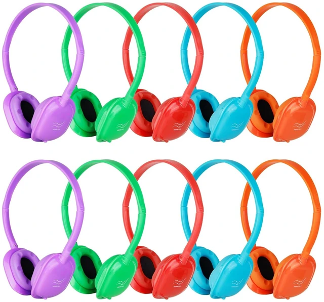 Main image of MENGLALA Kids Headphones Bulk 10 Pack for Classroom School,Wired
