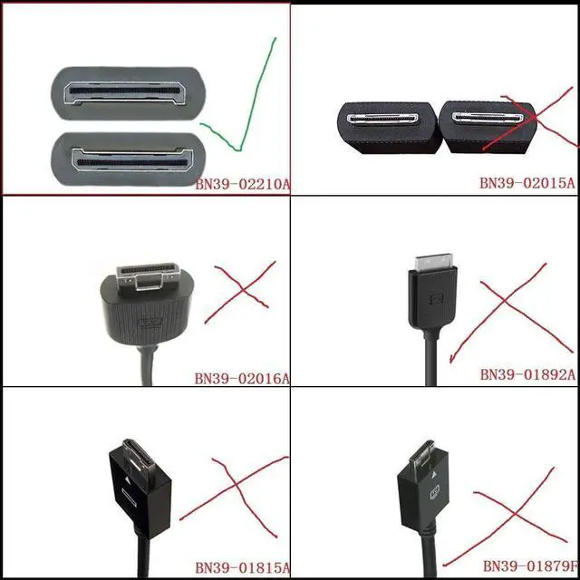 Alt view image 2 of 4 - HCDZ Replacement One Connect Cable for Samsung UN55MU8000FXZA UN55MU800DFXZA UN55MU8500FXZA UN55MU850DFXZA UN55MU9000FXZA UN65MU8000FXZA UN65MU800DFXZA 4K Ultra HD Smart LED HDTV TV Box