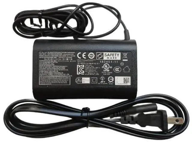 Main image of XTQ 48W 19v 2.53a Round tip Size 3.0mm * 1.0mm Charger ADS-48MS-19-2 19048E EAY65249101 Compatible with LG Gram 13.3" 14" 15" 16" 17" Series + Power Cable