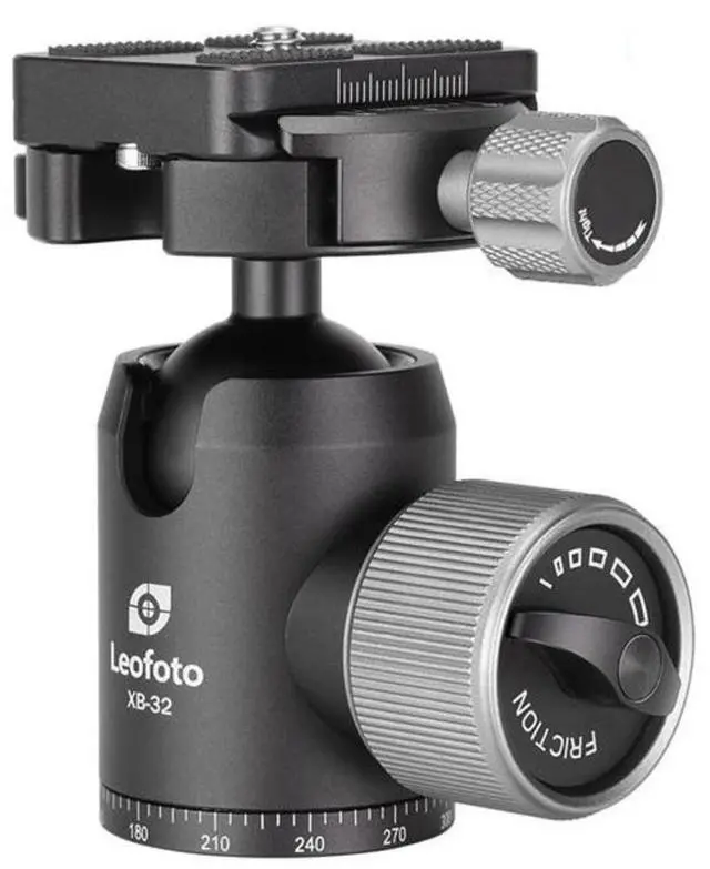 Main image of Leofoto XB-32 Ball Head with BPL-50 Quick Release Plate ^^ Arca Compatible