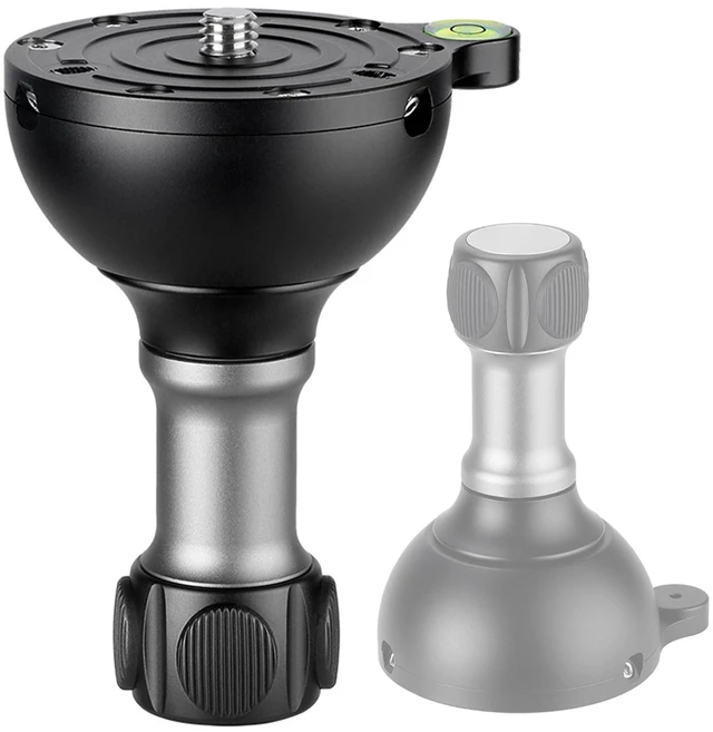 Main image of LEOFOTO YB-75MP 75mm Leveling Half Ball Adapter for Bowl Tripod Medium Handle