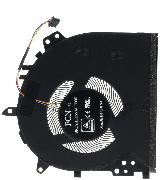 Alt view image 4 of 4 - CPU Cooling Fan for ASUS VIVOBOOK X512DA X512UA X512UF X512DK X512FA X512FB X512UB F512UA F512FA F512DA A512FA A512FB A512UA K512FA K542UF 13NB0KA0AM0802