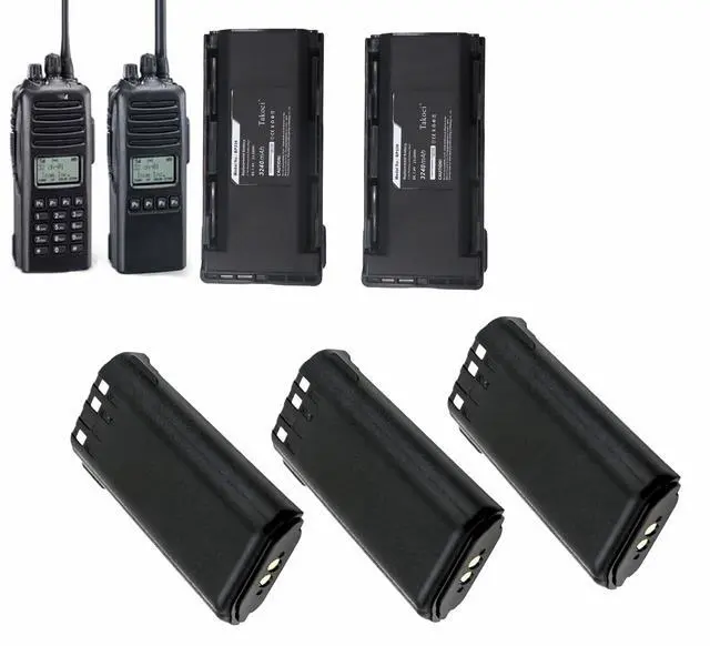 Main image of Youejoeq (5pcs) 3240mAh 7.4V Li-ion Replacement Battery for ICOM IC-F70,IC-F70D, IC-F70DS, IC-F70DST, IC-F70S, IC-F70T, IC-F80, IC-F80DS, IC-F80DT, IC-F80T, IC-F9011,fits Part No. BP235 BP236 BP254