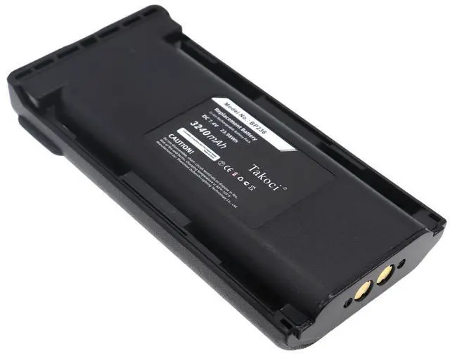 Alt view image 4 of 5 - Youejoeq (5pcs) 3240mAh 7.4V Li-ion Replacement Battery for ICOM IC-F70,IC-F70D, IC-F70DS, IC-F70DST, IC-F70S, IC-F70T, IC-F80, IC-F80DS, IC-F80DT, IC-F80T, IC-F9011,fits Part No. BP235 BP236 BP254